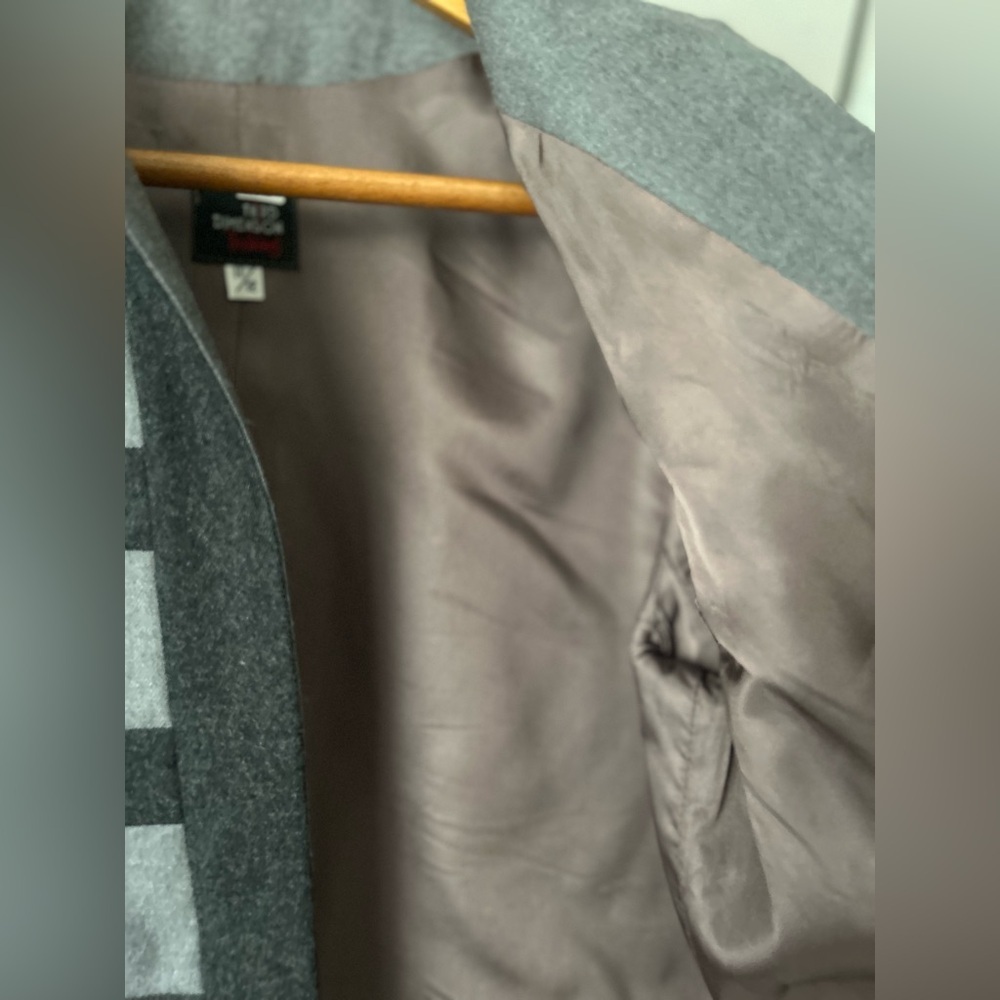 Vintage 80s 3rd dimension blazer / wool - Picture 7 of 10
